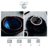 Bol irrégulier en porcelaine BLEU LAGON - Couleurs Lagon - caractéristiquess