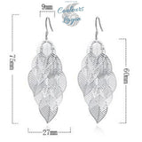 Boucles d'oreilles argent femme hypoallergéniques sans nickel - Couleurs Lagon