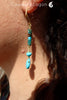 Boucles d'oreilles Goutte d'Eau Bleu Océan - Couleurs Lagon