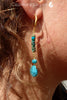 Boucles d'oreilles Goutte d'Eau Bleu Océan - Couleurs Lagon
