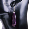 Boucles d'oreilles pierres naturelles goutte d'eau a facettes - Couleurs Lagon