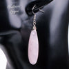 Boucles d'oreilles pierres naturelles goutte d'eau a facettes - Couleurs Lagon