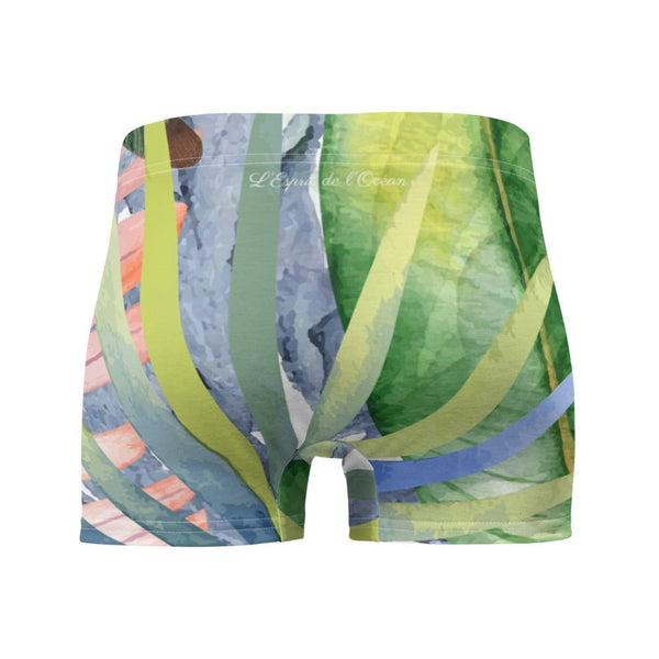Boxers Caleçon Homme Floral PF11 Hibiscus - Couleurs Lagon