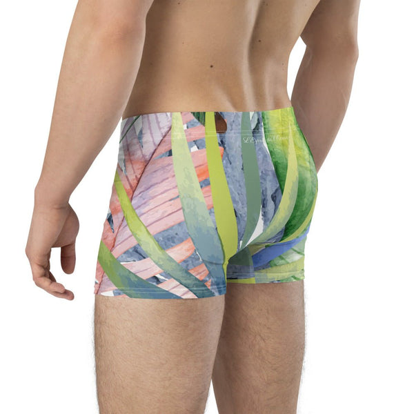 Boxers Caleçon Homme Floral PF11 Hibiscus - Couleurs Lagon