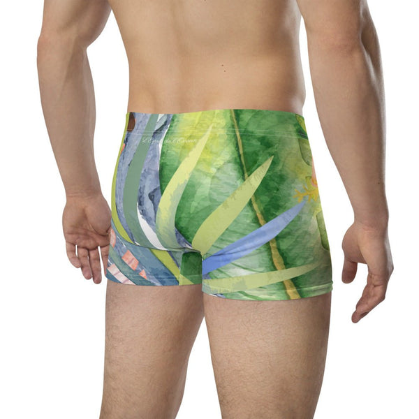 Boxers Caleçon Homme Floral PF11 Hibiscus - Couleurs Lagon