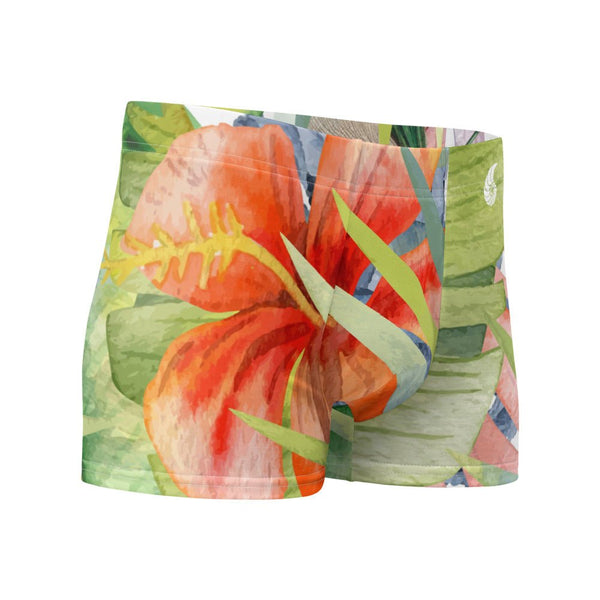 Boxers Caleçon Homme Floral PF11 Hibiscus - Couleurs Lagon