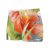 Boxers Caleçon Homme Floral PF12 Blanc Hibiscus - Couleurs Lagon