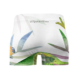 Boxers Caleçon Homme Floral PF12 Blanc Hibiscus - Couleurs Lagon