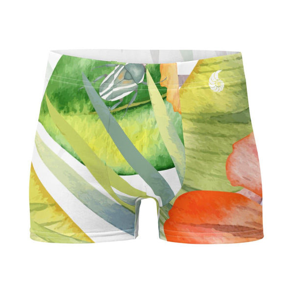 Boxers Caleçon Homme Floral PF13 Coléoptères - Couleurs Lagon