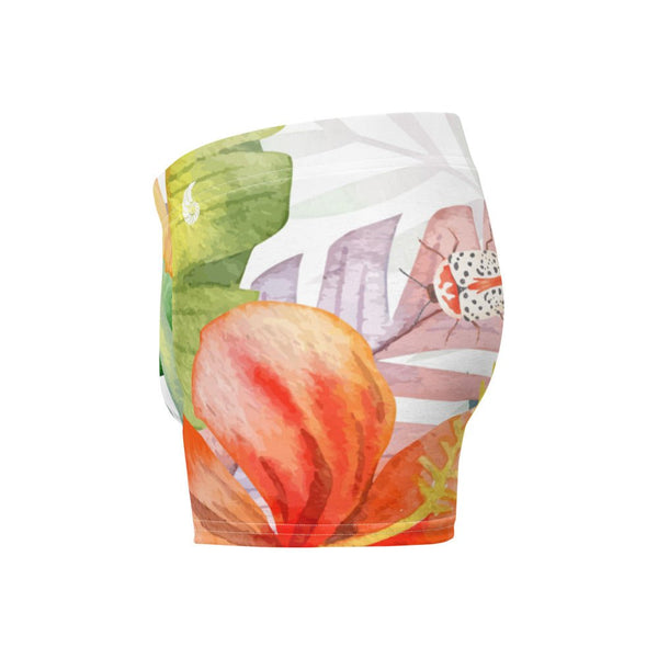 Boxers Caleçon Homme Floral PF13 Coléoptères - Couleurs Lagon