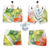 Boxers Caleçon Homme Floral PF13 Coléoptères - Couleurs Lagon