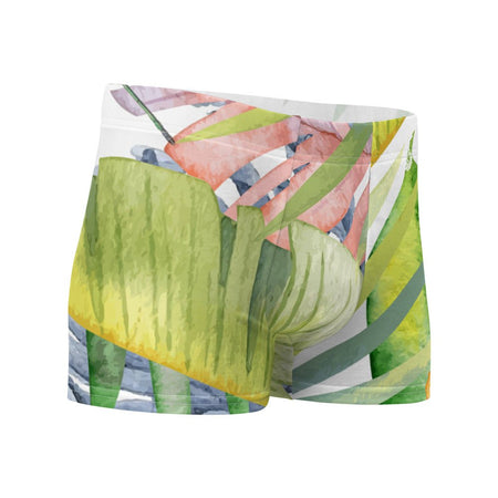 Boxers Caleçon Homme Floral PF14 Coléoptères Bananier - Couleurs Lagon