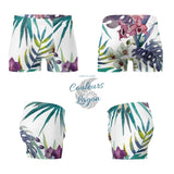 Boxers Caleçon Homme PF2 Floral - Couleurs Lagon