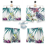 Boxers Caleçon Homme PF2 Floral - Couleurs Lagon