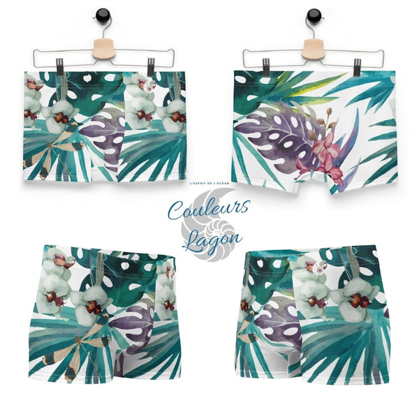 Boxers Caleçon Homme PF2.2 Libellule - Couleurs Lagon