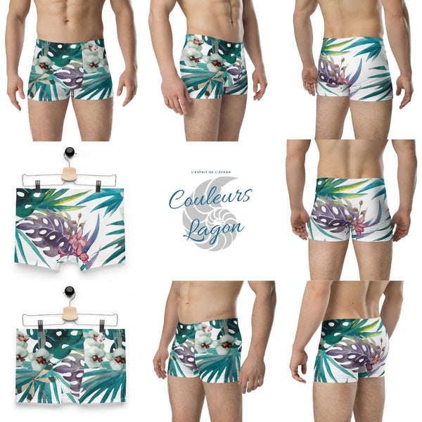 Boxers Caleçon Homme PF2.2 Libellule - Couleurs Lagon