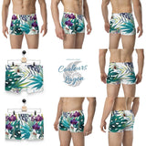 Boxers Caleçon Homme PF2.3 Floral - Couleurs Lagon