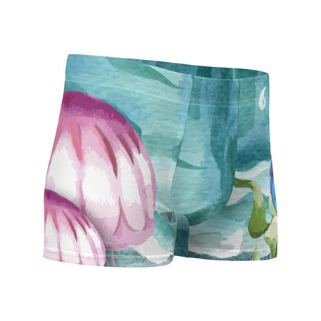 Boxers Caleçon Homme PM1 Océan Méduses - Couleurs Lagon