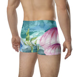 Boxers Caleçon Homme PM1 Océan Méduses - Couleurs Lagon