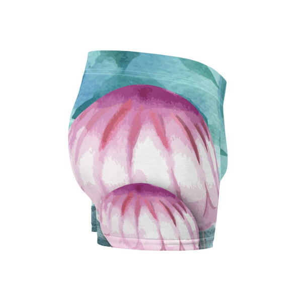 Boxers Caleçon Homme PM1 Océan Méduses - Couleurs Lagon
