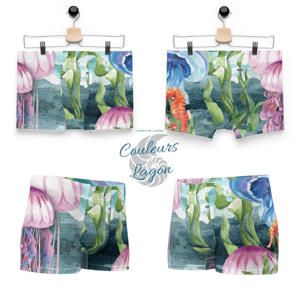 Boxers Caleçon Homme PM1.2 Hippocampe - Couleurs Lagon