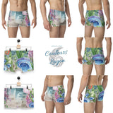 Boxers Caleçon Homme PM1.3 Méduses - Couleurs Lagon