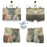 Boxers Caleçon Homme PM2 Hippocampe - Couleurs Lagon