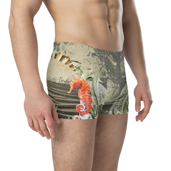 Boxers Caleçon Homme PM2 Hippocampe - Couleurs Lagon