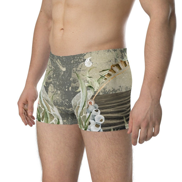 Boxers Caleçon Homme PM2 Hippocampe - Couleurs Lagon