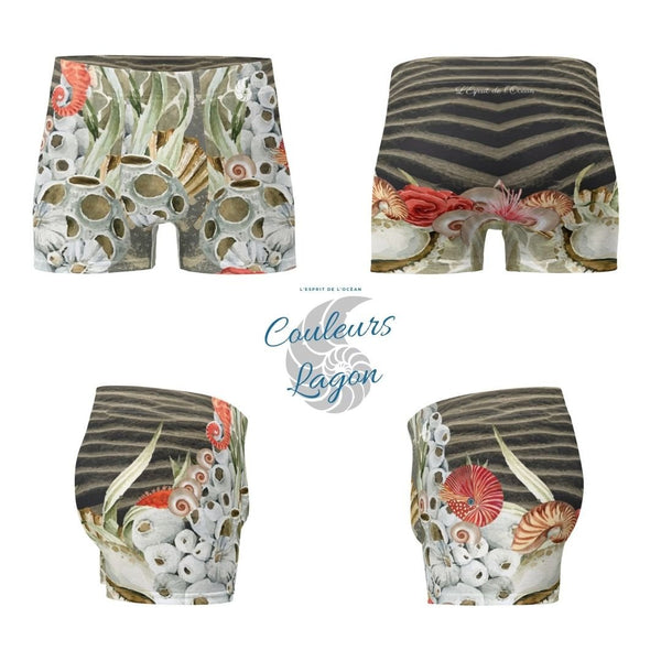 Boxers Caleçon Homme PM2 Nautile - Couleurs Lagon