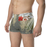 Boxers Caleçon Homme PM2 Spirale - Couleurs Lagon