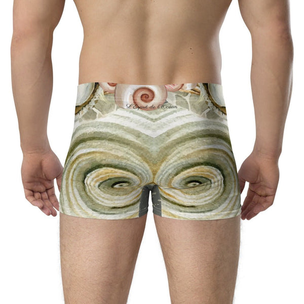 Boxers Caleçon Homme PM2 Spirale - Couleurs Lagon