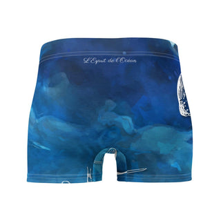 Boxers Caleçon Homme PM3 Bleu Méduse - Couleurs Lagon