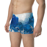 Boxers Caleçon Homme PM3 Bleu Méduse - Couleurs Lagon