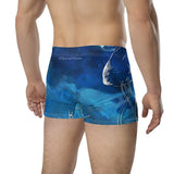 Boxers Caleçon Homme PM3 Bleu Méduse - Couleurs Lagon