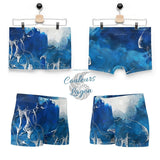 Boxers Caleçon Homme PM3 Bleu Méduse - Couleurs Lagon