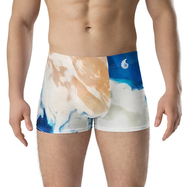 Boxers Caleçon Homme PM3 Bleu Pacifique - Couleurs Lagon
