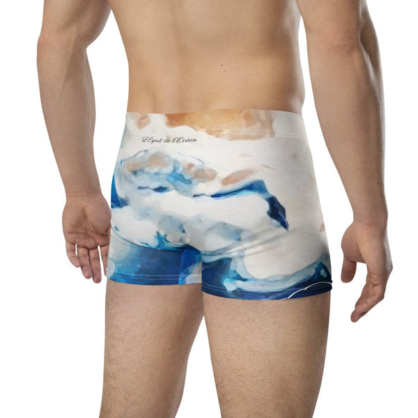Boxers Caleçon Homme PM3 Bleu Pacifique - Couleurs Lagon