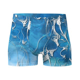 Boxers Caleçon Homme PM3 Bleu Poisson Dragon - Couleurs Lagon