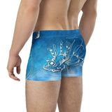 Boxers Caleçon Homme PM3 Bleu Poisson Dragon - Couleurs Lagon