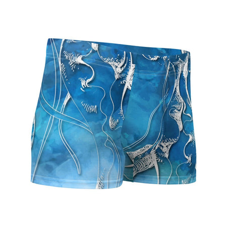 Boxers Caleçon Homme PM3 Bleu Poisson Dragon - Couleurs Lagon