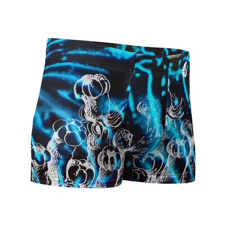 Boxers Homme Bleu Bénitier Corail - Couleurs Lagon