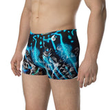 Boxers Homme Bleu Bénitier Corail - Couleurs Lagon