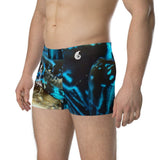 Boxers Homme Bleu Bénitier Poisson - Couleurs Lagon
