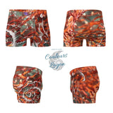 Boxers Homme Gorgones Rouge Nautile - Couleurs Lagon