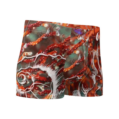 Boxers Homme Gorgones Rouge Nautile - Couleurs Lagon