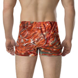 Boxers Homme Gorgones Rouge Poisson Dragon - Couleurs Lagon