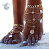 Bracelet de cheville bijoux de pieds nus Couleurs Lagon - Couleurs Lagon
