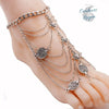 Bracelet de cheville bijoux de pieds nus Couleurs Lagon - Couleurs Lagon