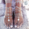 Bracelet de cheville bijoux de pieds nus Couleurs Lagon - Couleurs Lagon